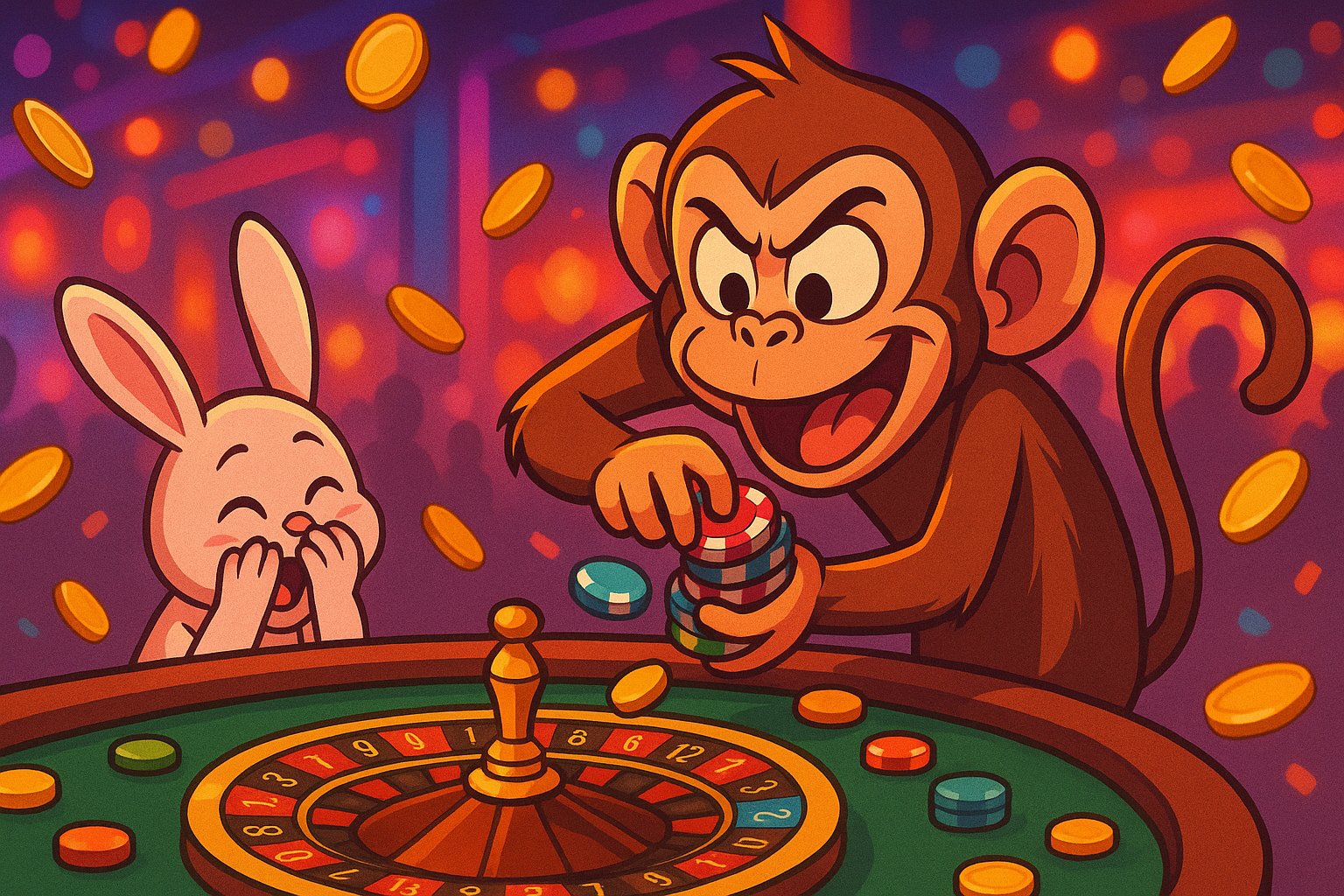 Dealer live casino bersama meja permainan kasino yang profesional
